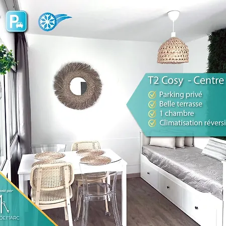 T2 Cosy Centre Ville, Parking Prive La Grande-Motte